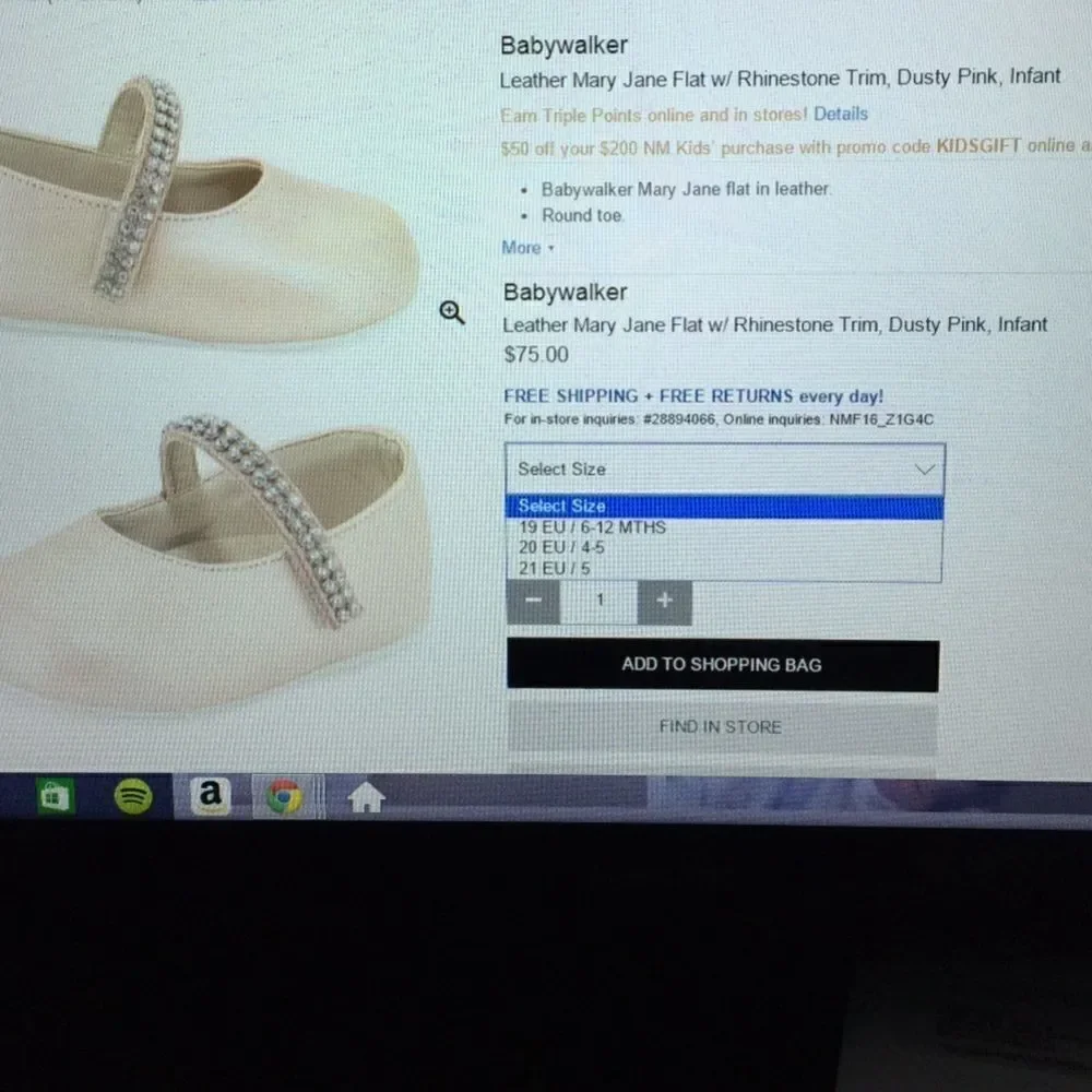 🎉Final Deal 🎉Baby Girl shoes💕